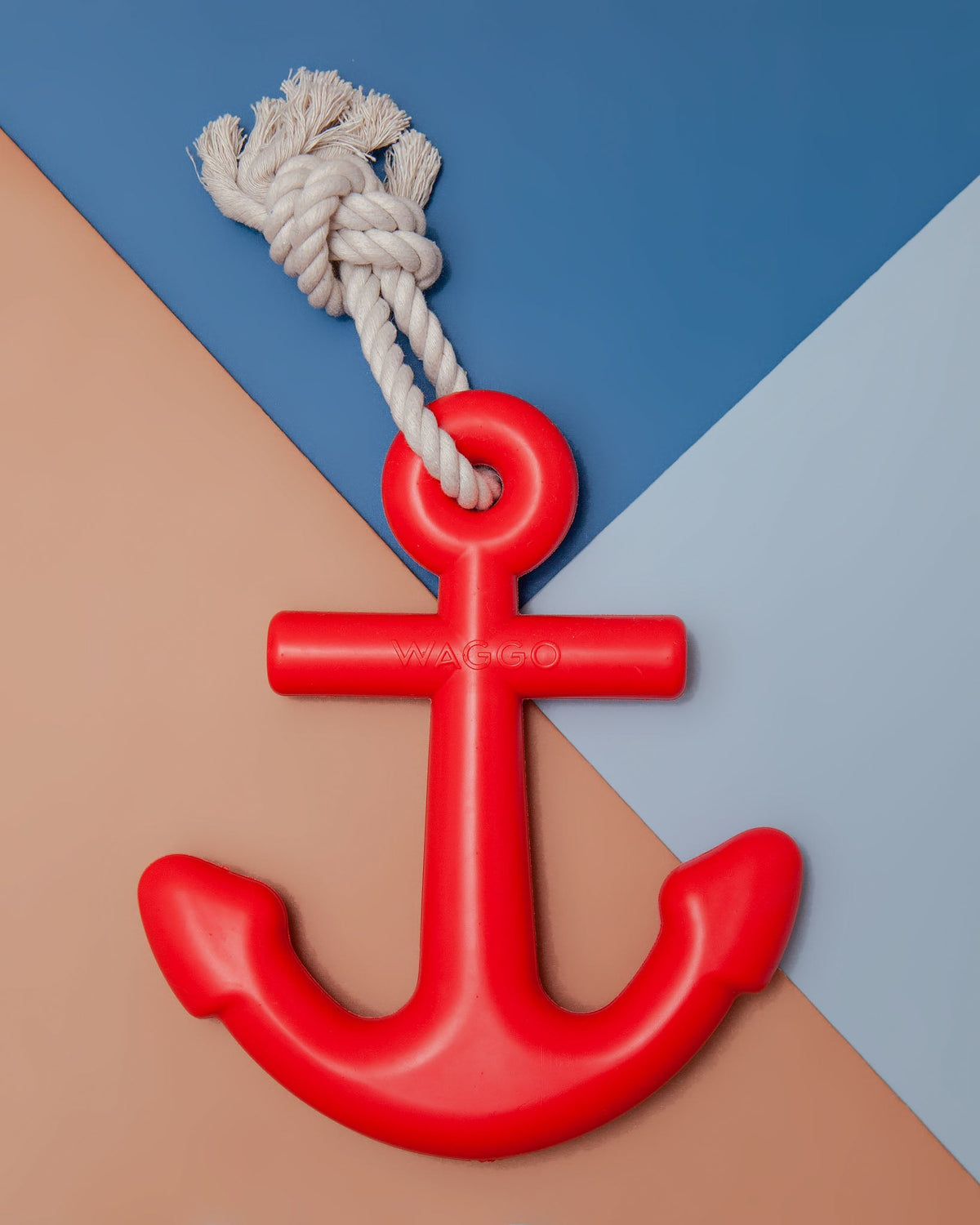Floating Anchor Dog Toy in Cherry